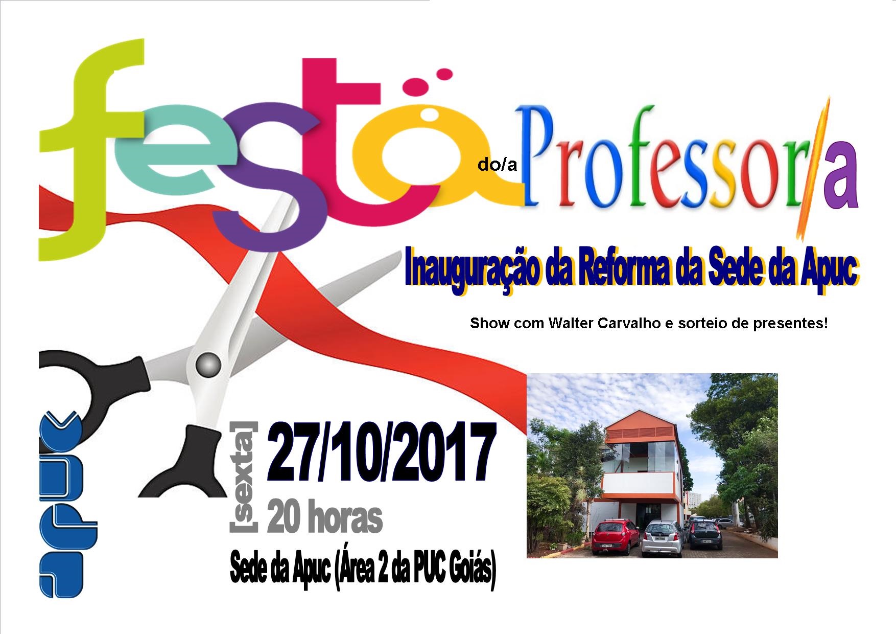 17.10.2017 Cartaz Festa do Professor
