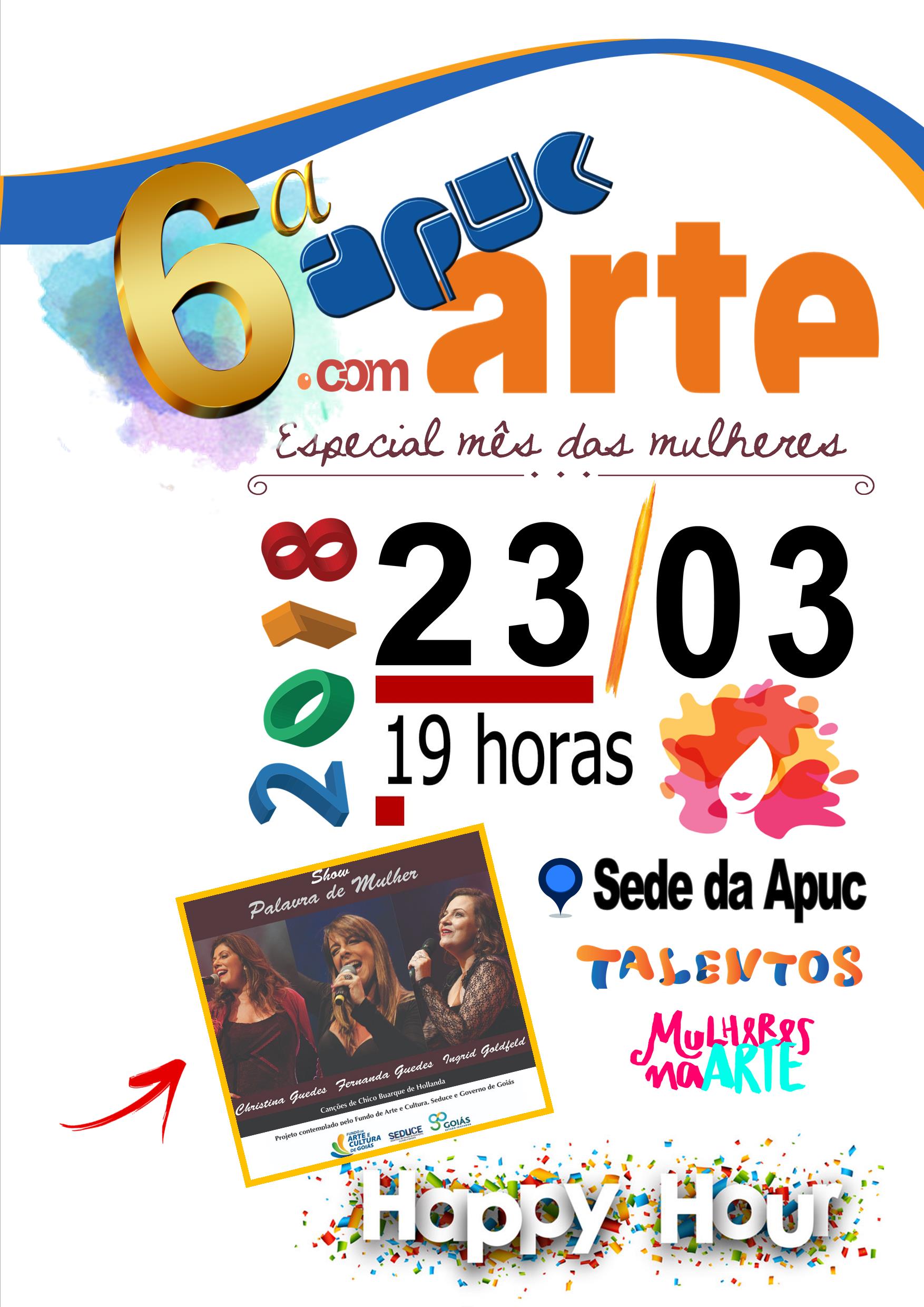 09.03.2018 Sexta Apuc com Arte vertical b