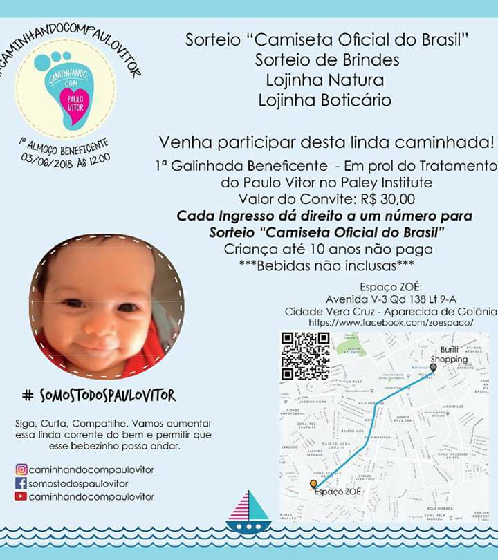 28.05.2018 campanha galinhada beneficiente paulo vitor