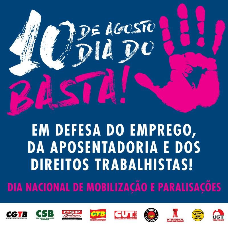08.08.2018 DIA DO BASTA