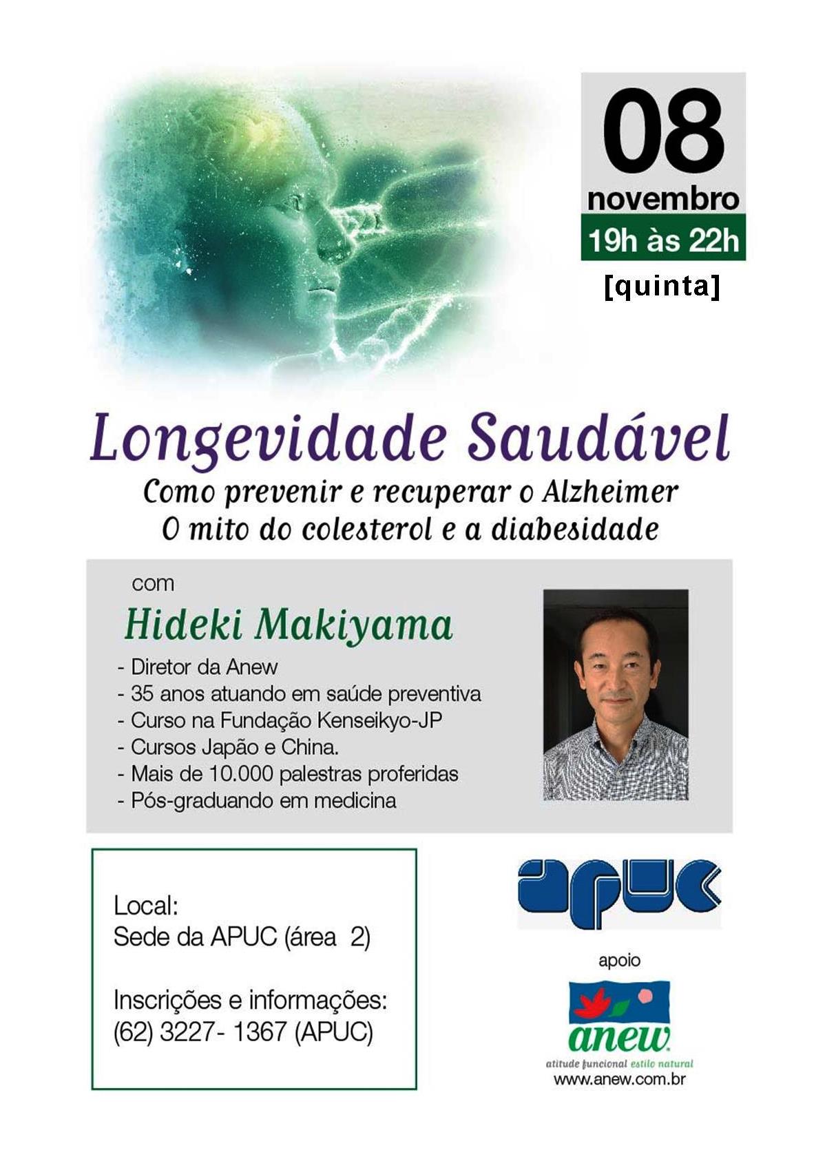 29.10.2018 Palestra sobre Envelhecimento Saudavel