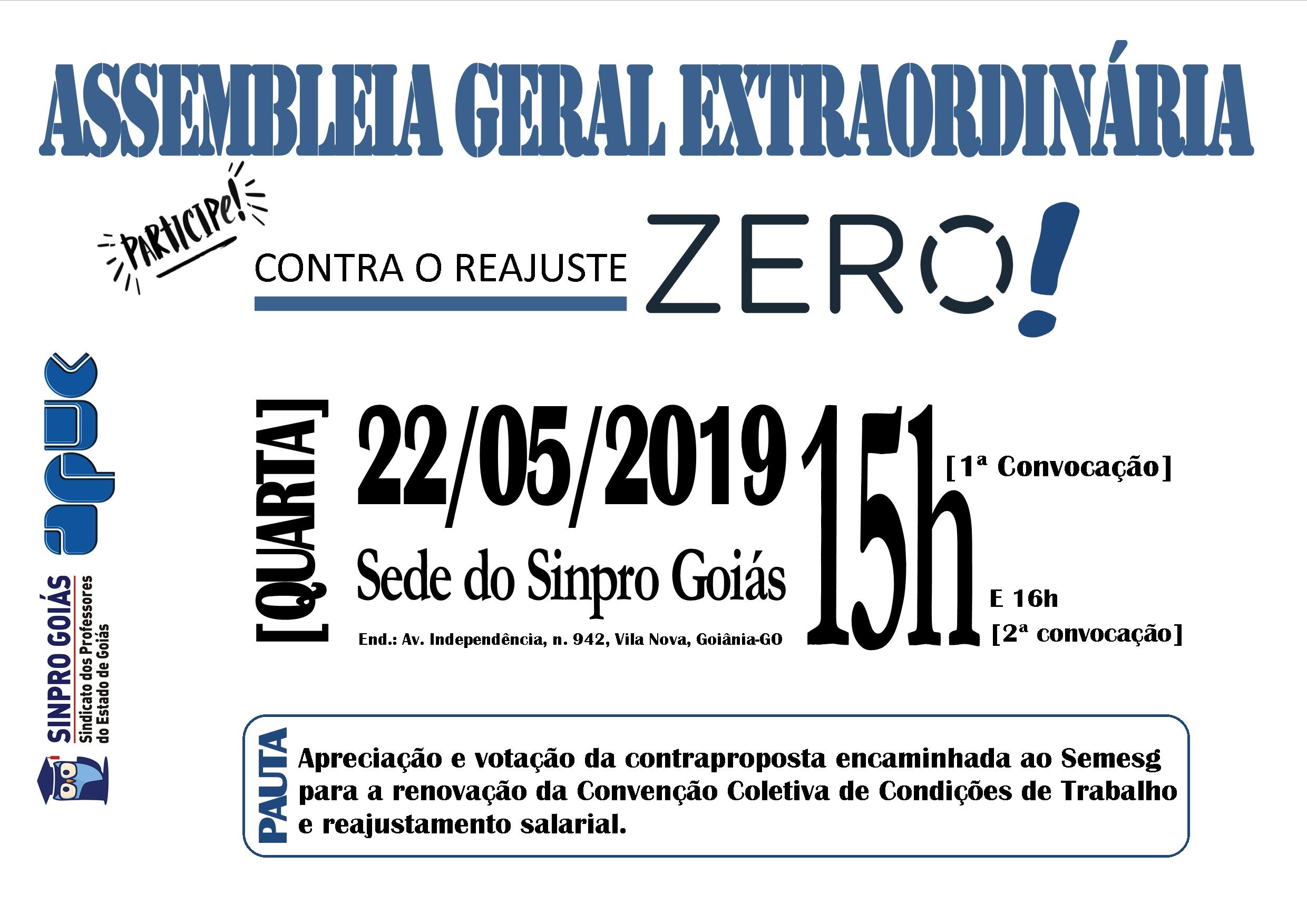15.05.2019 Cartaz Assembleia Geral Sinpro