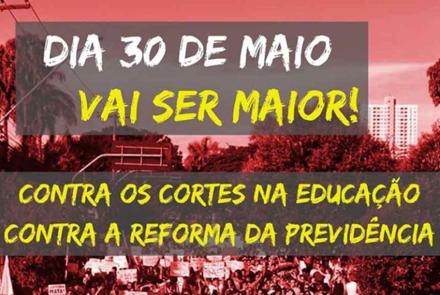 28.05.2019 mobilizacao 30 de maio
