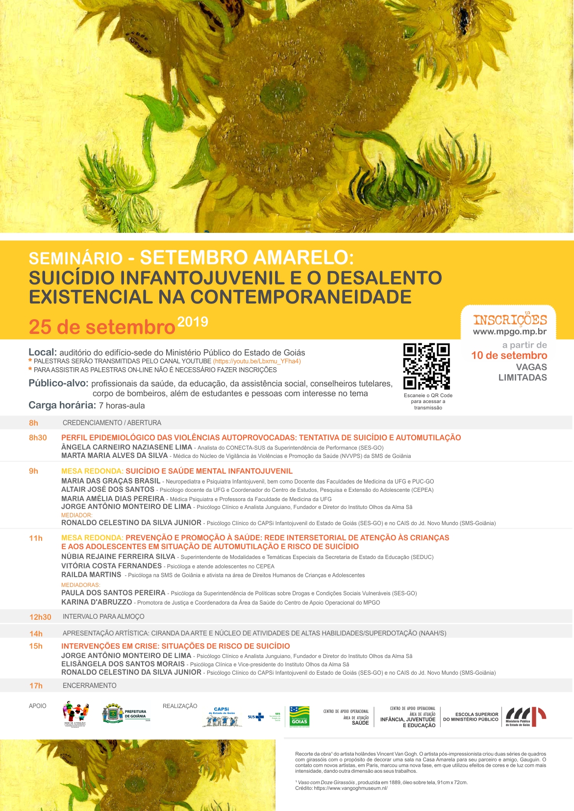 10.09.2019 Seminario SuicídioInfantojuvenil