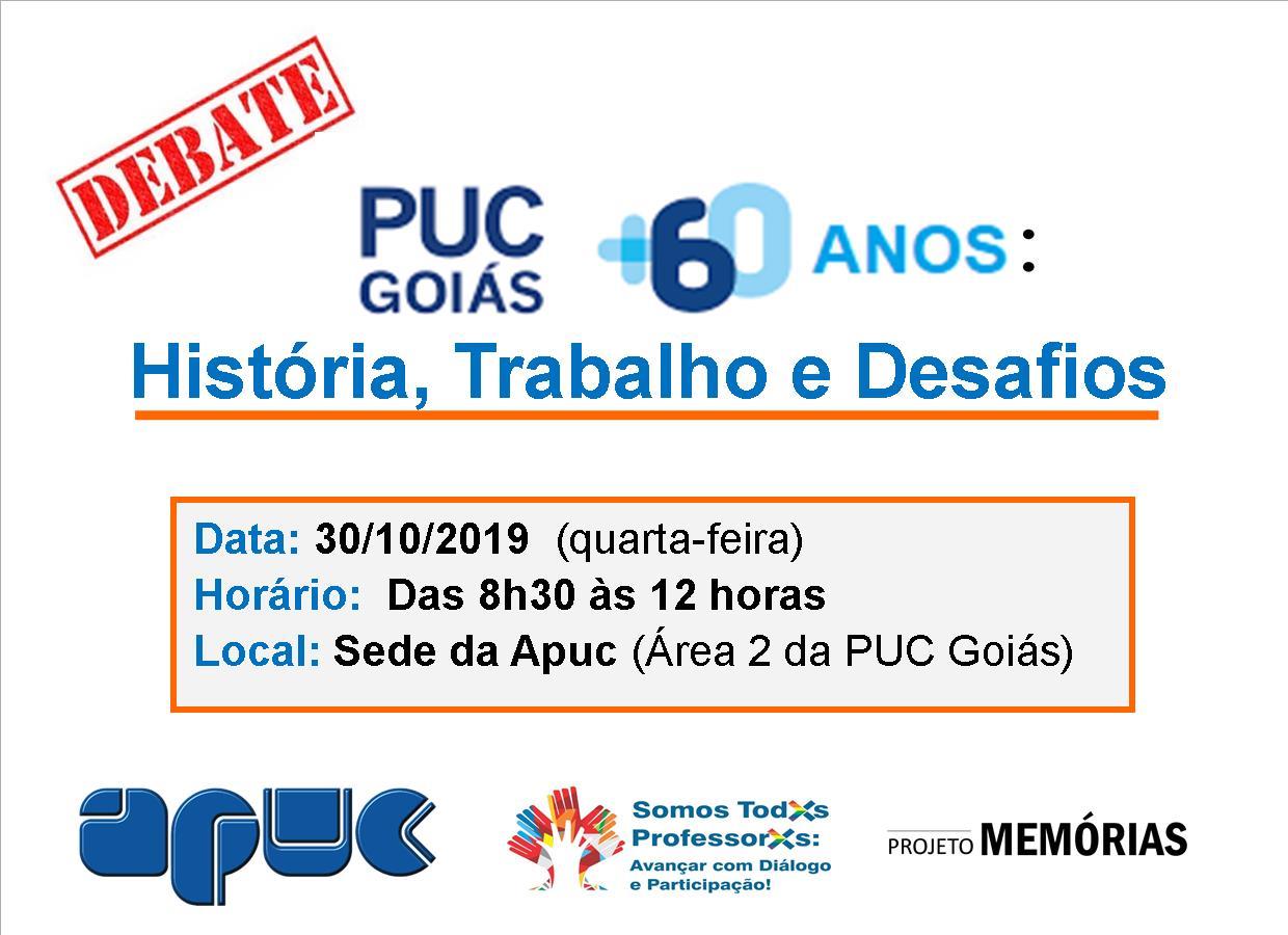 21.10.2019 cartaz debate puc goias 60 anos video