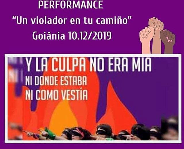 10.12.2019 Un Violador en tu Camino Goiania