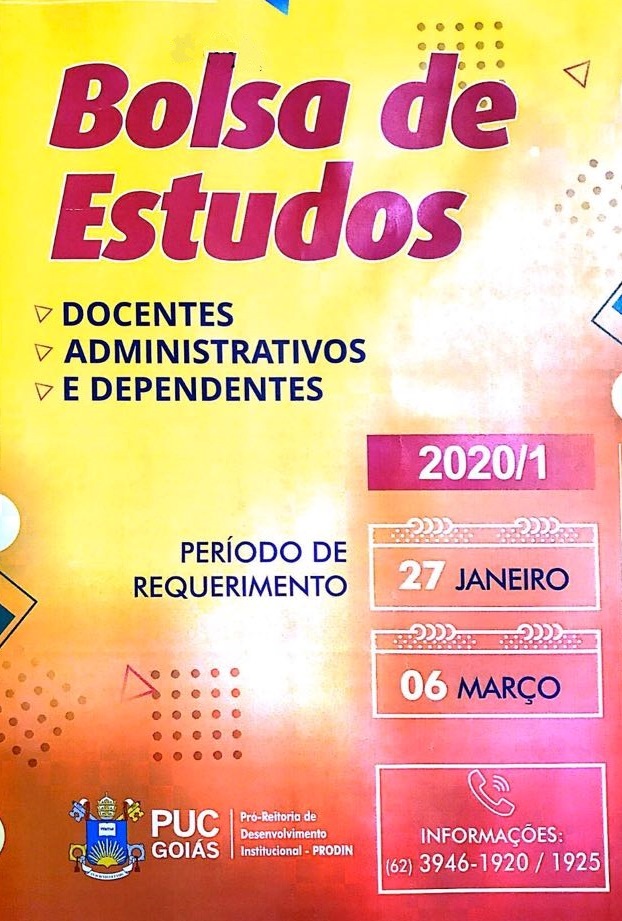 23.01.2020 cartaz divulgacao bolsa de estudos