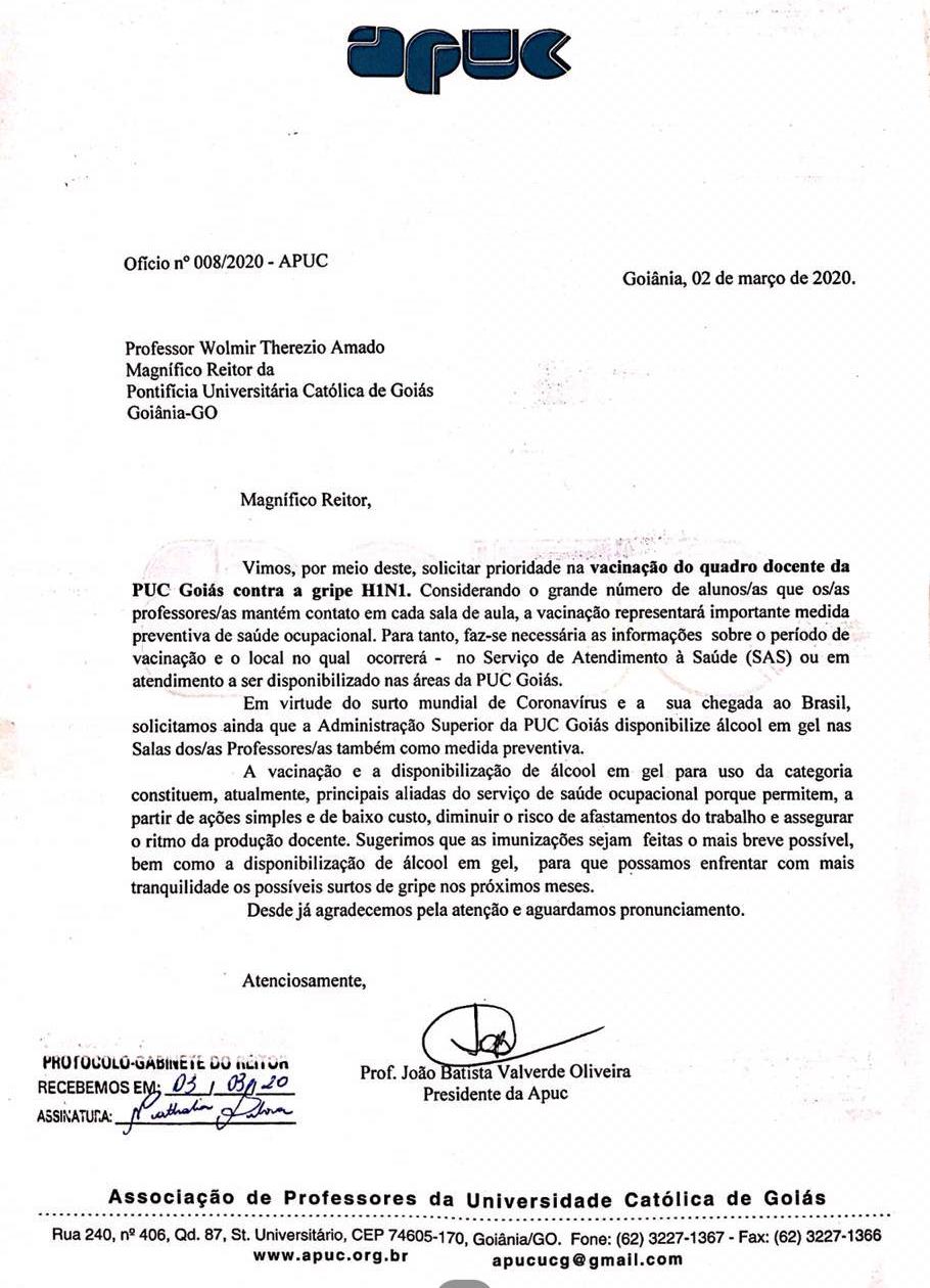 03.03.2020 Oficio vacinacao gripe e alcool em gel