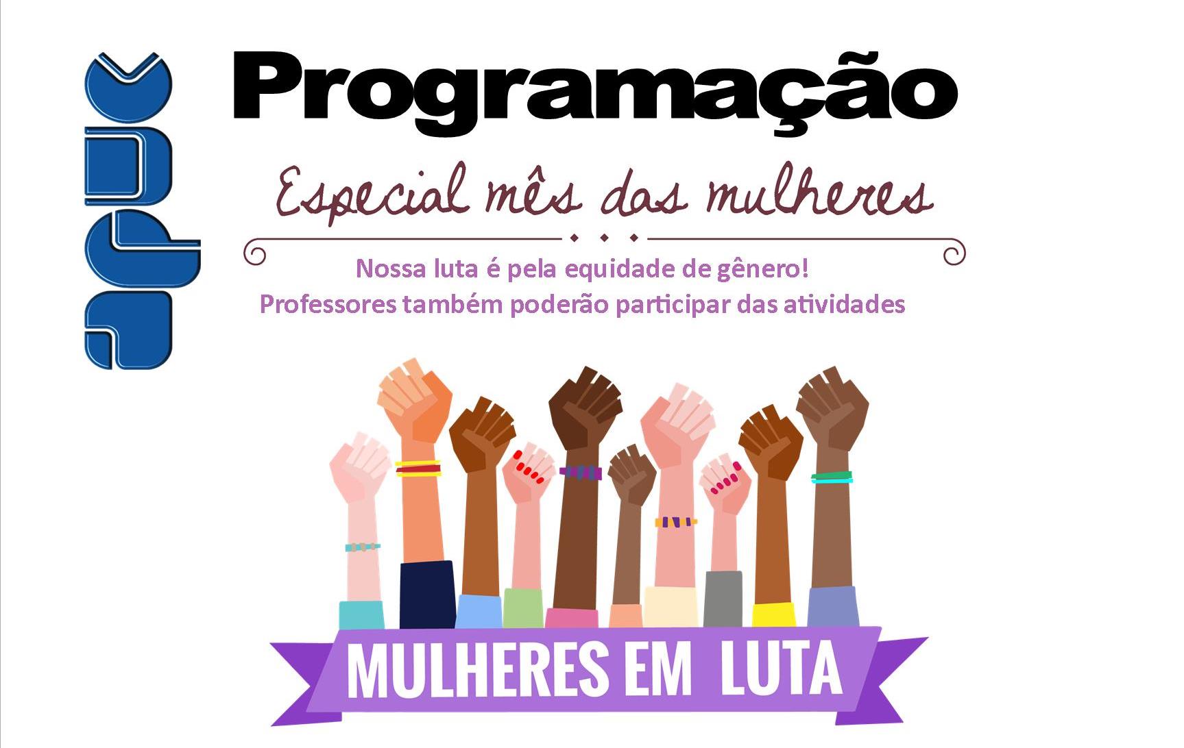04.03.2020 Programacao Especial Mes da Mulher materia Site