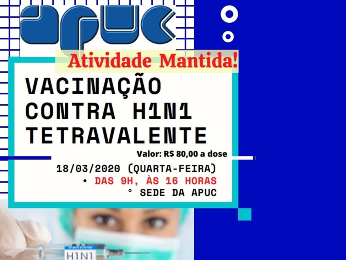 17.03.2020 Vacinacao H1N1 Mantida 1