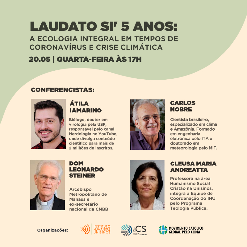 18.05.2020 Conferencia On Line Laudato Si