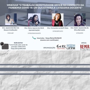 01.10.2020 Imagem materia Webinar Trabalho Remoto Docente Pandemia