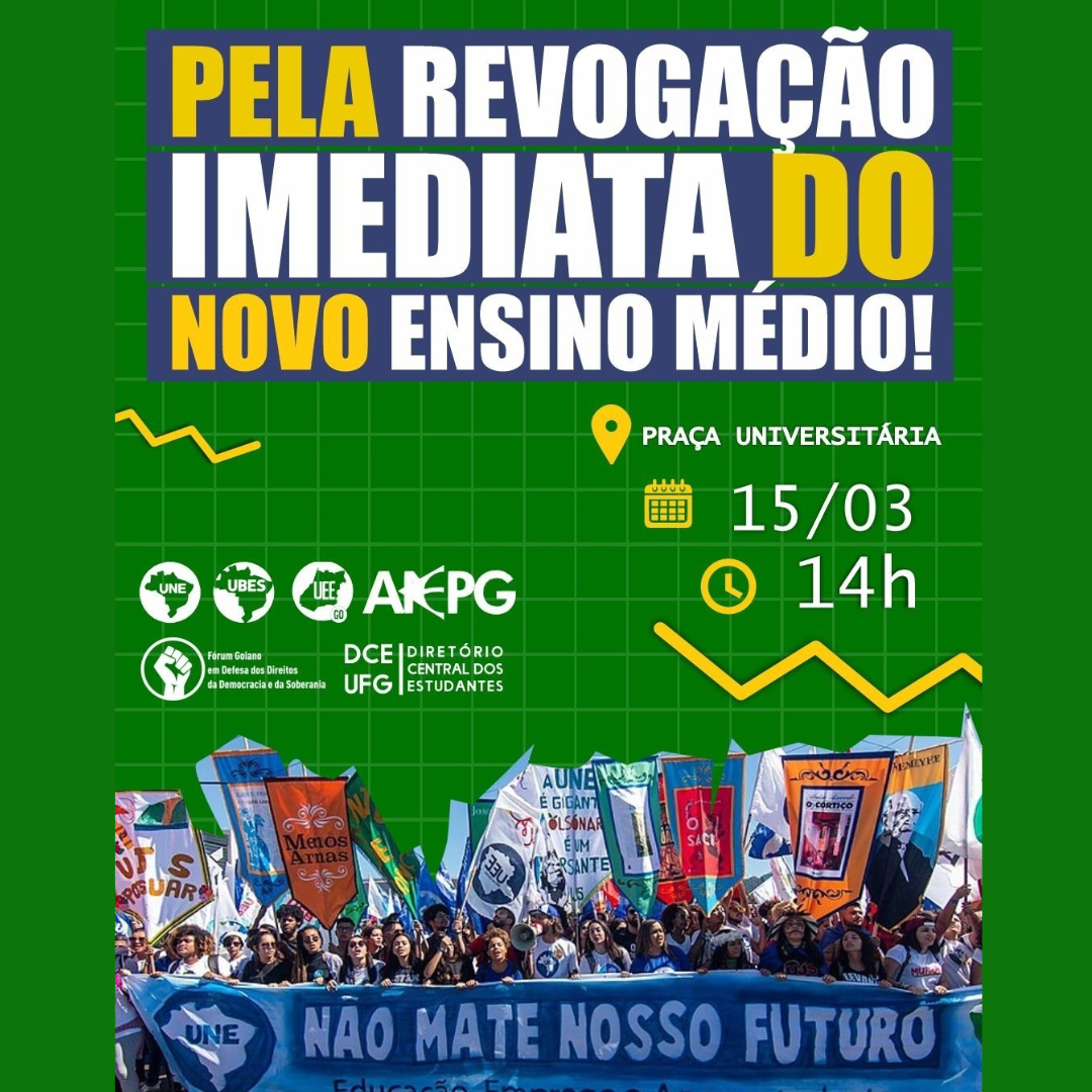 15.03.2023 POST Pela revogacao imediata do novo ensino medio