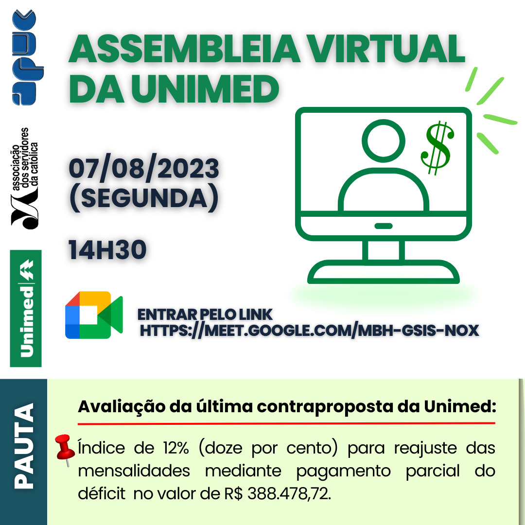 02.08.2023 POST Assembleia Unimed