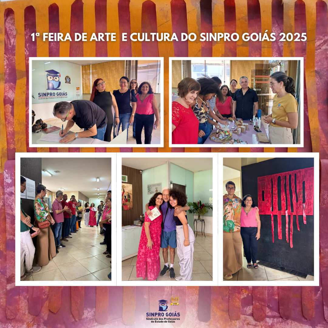 31.03.2025 1a Feira de Arte e Cultura do Sinpro Goias emociona mulheres participantes